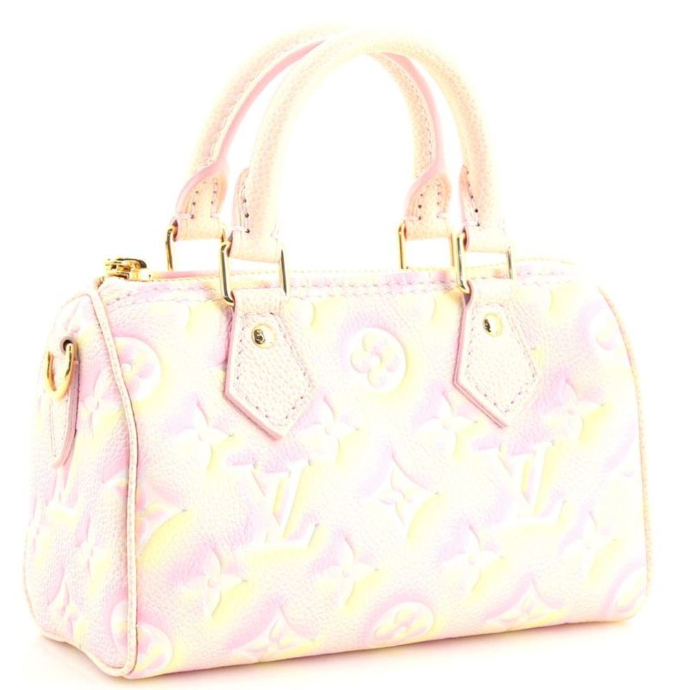 Louis Vuitton Speedy Bandouliere NM Bag Stardust Monogram Empreinte Leather Nano - Picture 3 of 8
